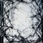 Painting Abstract in Black & White