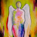Pastel Painting Angel 001