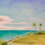 Pastel Painting Warraber Island